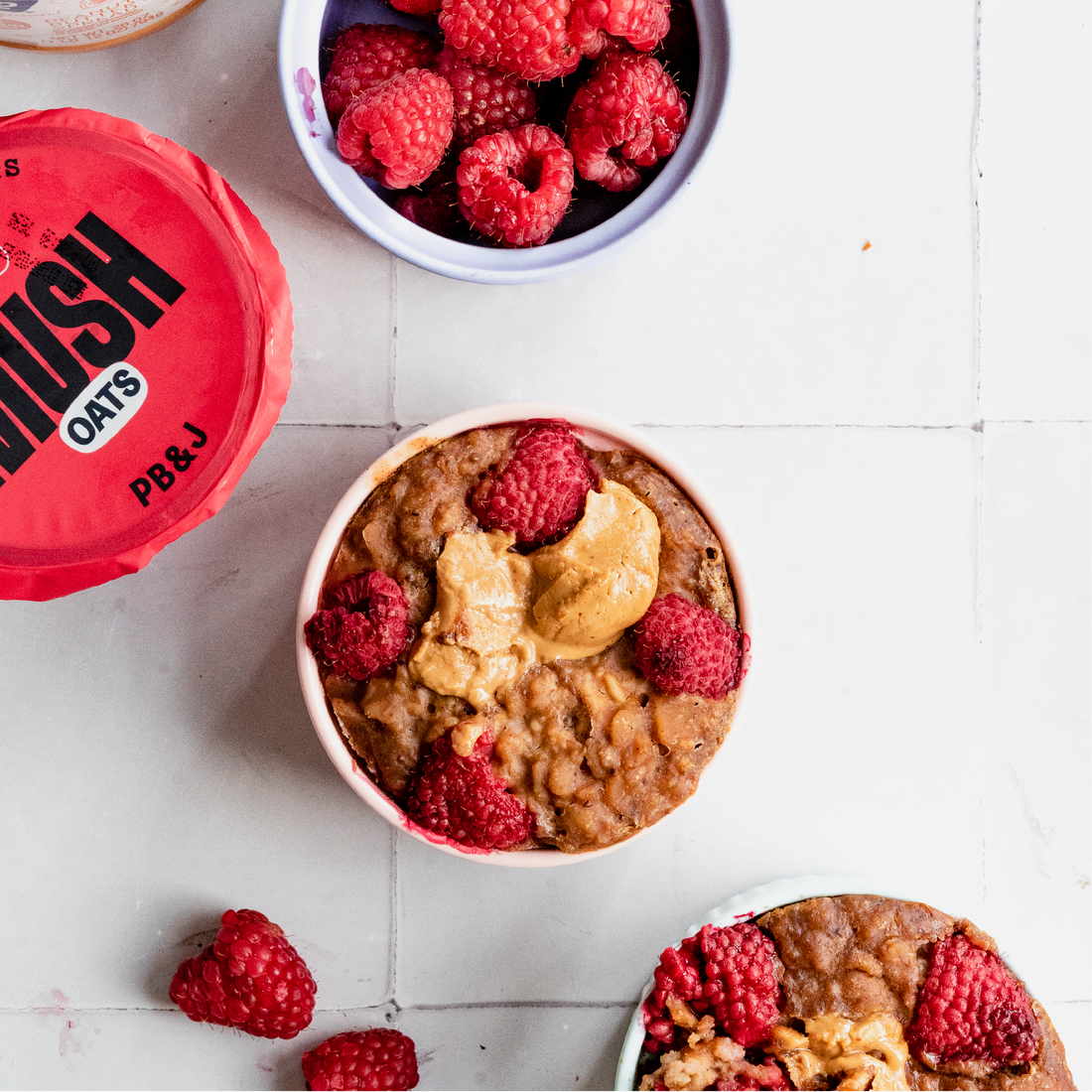 PBJ Baked Oats