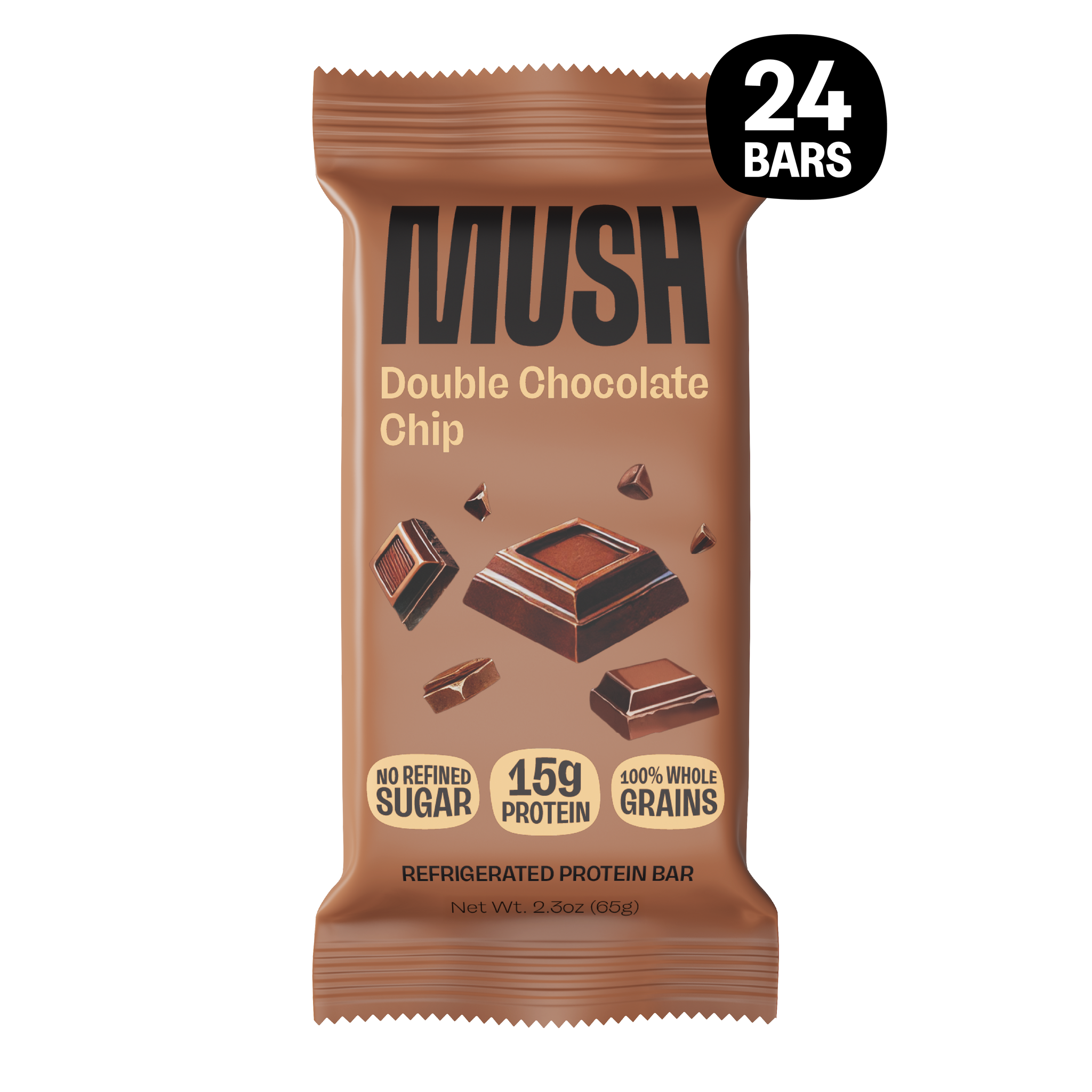 MUSH Double Chocolate Chip Protein Bar